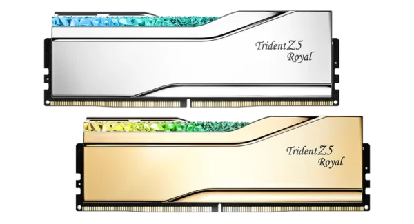 G.SKILL TRIDENT Z5 ROYAL RGB 2X32GB DDR5 6400MHZ CL32 - SILVER