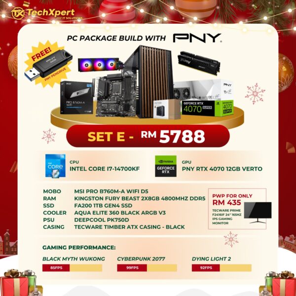 TechXpert Gaming PC Package - E