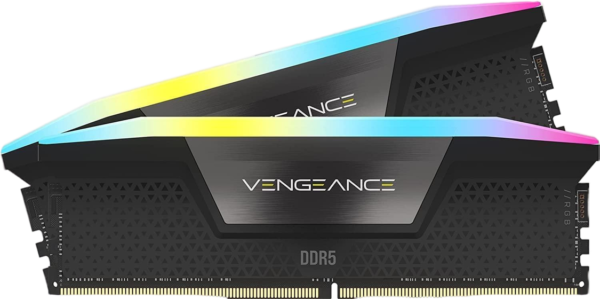 CORSAIR VENGEANCE RGB 2X16GB DDR5 6000MHZ CL36 - BLACK