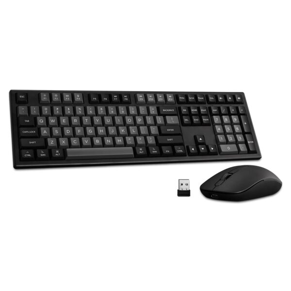 MONSGEEK MX108 WIRELESS COMBO - BLACK