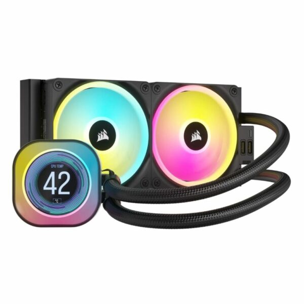 CORSAIR iCUE LINK H100i LCD AIO - BLACK (240MM)