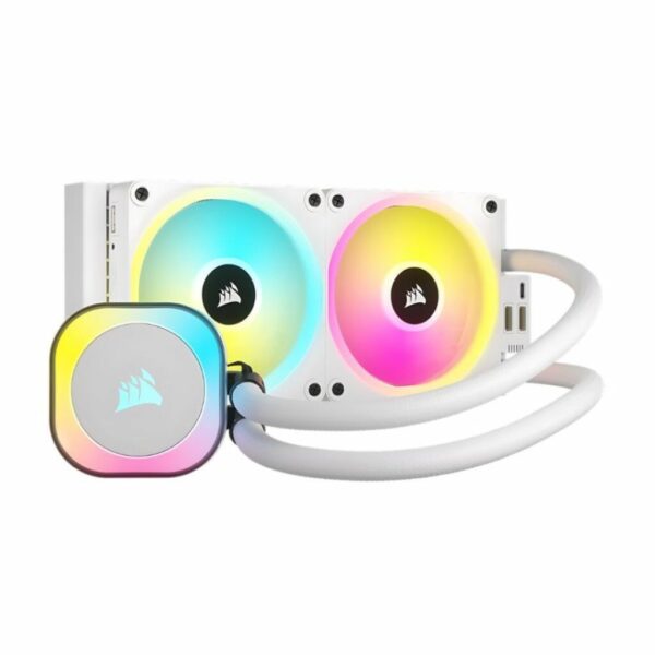 CORSAIR iCUE LINK H100i RGB AIO - WHITE (240MM)