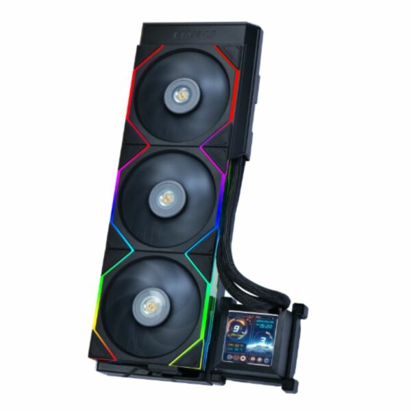 LIANLI HYDROSHIFT LCD 360TL - BLACK (UNI-TL FANS)