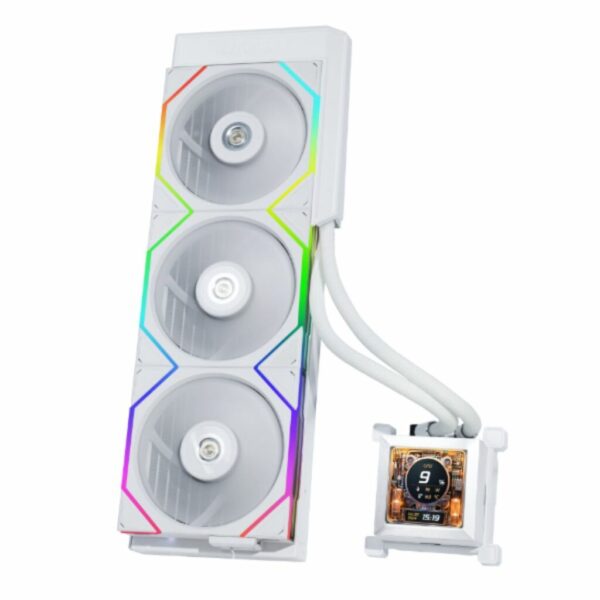 LIANLI HYDROSHIFT LCD 360TL - WHITE (UNI-TL FANS)
