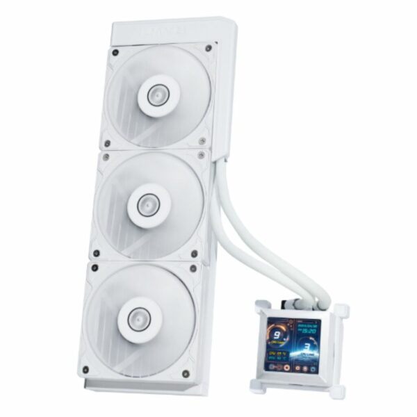 LIANLI HYDROSHIFT LCD 360S - WHITE (P28 PERFORMANCE FANS)