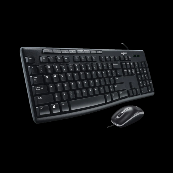 LOGITECH MK200 KEYOARD & MOUSE WIRED COMBO