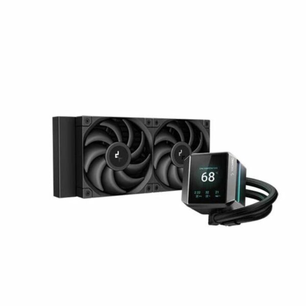 DEEPCOOL MYSTIQUE 240 AIO BLACK (LCD)
