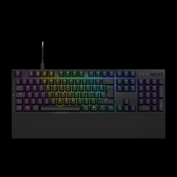 NZXT FUNCTION FULL SIZE MODULAR MECHANICAL KEYBOARD - BLACK