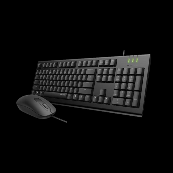 RAPOO X120PRO KEYBOARD & MOUSE WIRED COMBO