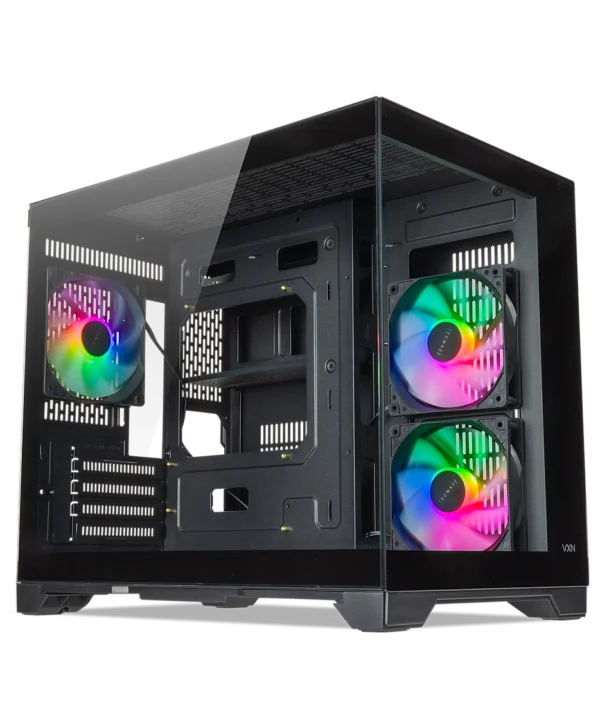 TECWARE VXN EVO OMNI DUAL CHAMBER ARGB - BLACK (MATX)