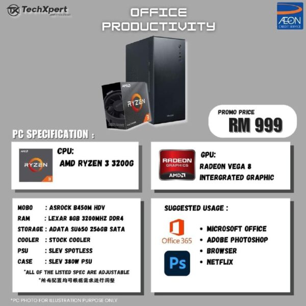 TechXpert Workstation Office Productivity