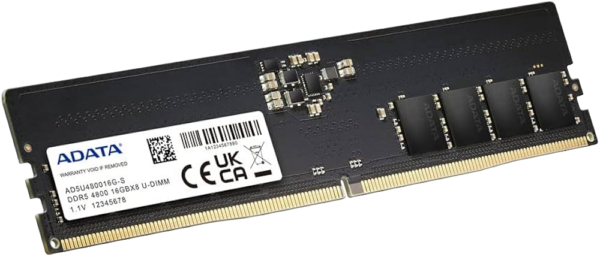 ADATA 16GB DDR5 4800MHZ CL40 VALUE RAM