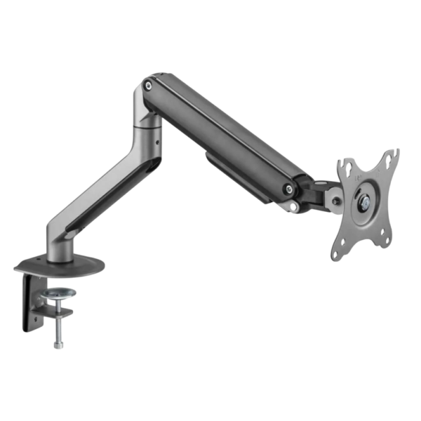 MACHDESK MD34 DUAL PERFORMANCE GAS SPRING MONITOR ARM - BLACK (32"/9KG)