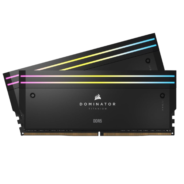 CORSAIR DOMINATOR TITANIUM RGB 2X16GB DDR5 7200MHZ CL34 - BLACK