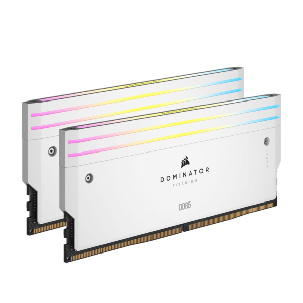 CORSAIR DOMINATOR TITANIUM RGB 2X16GB DDR5 7200MHZ CL34 - WHITE