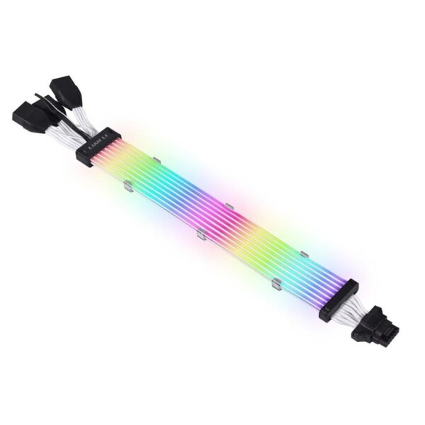 LIANLI STRIMER PLUS V2 3XPCI-E 8-PIN TO 12VHPWR 8 LIGHT GUIDE (3X8-PIN to 12+4-PIN)