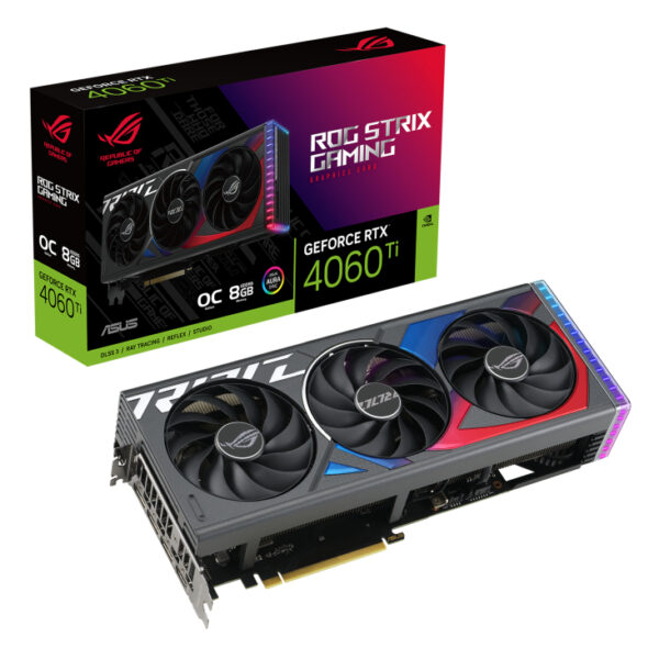 ASUS ROG STRIX GEFORCE RTX 4060 TI OC EDITION 8GB GDDR6
