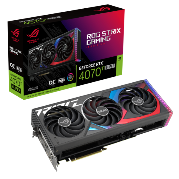 ASUS ROG STRIX GEFORCE RTX 4070 TI SUPER 16GB GDDR6X