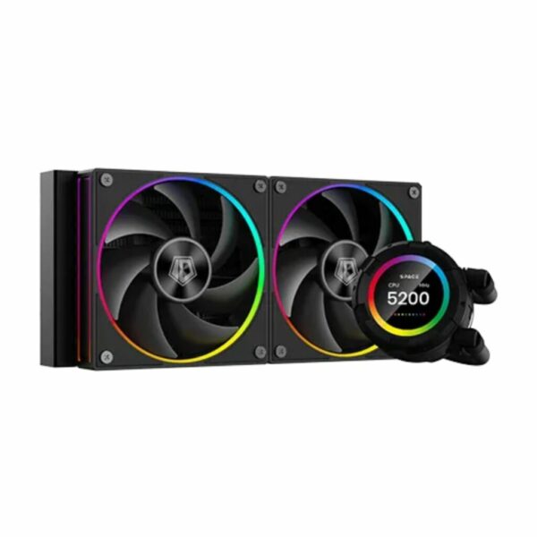 ID-COOLING SPACE SL240 LCD WATERCOOLING - BLACK