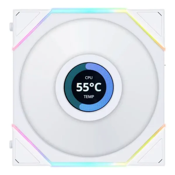 LIANLI UNIFAN TL LCD 120 SINGLE PACK (120MM) WHITE x1