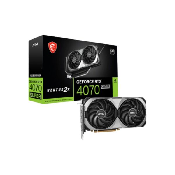 MSI GEFORCE RTX 4070 SUPER VENTUS 2X OC 12GB GDDR6X