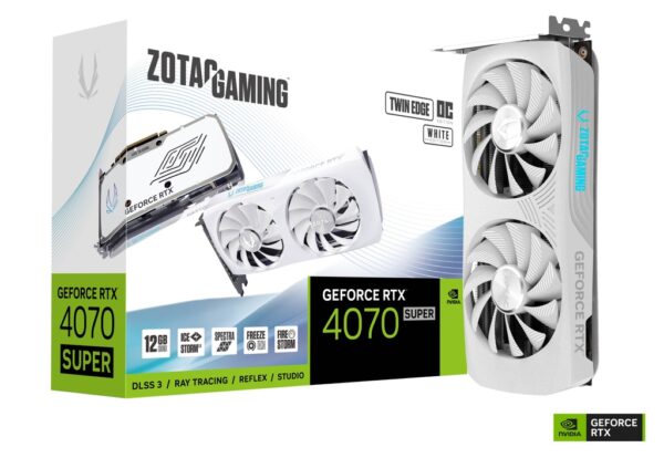 ZOTAC GAMING GEFORCE RTX 4070 SUPER TWIN EDGE OC 12GB GDDR6X