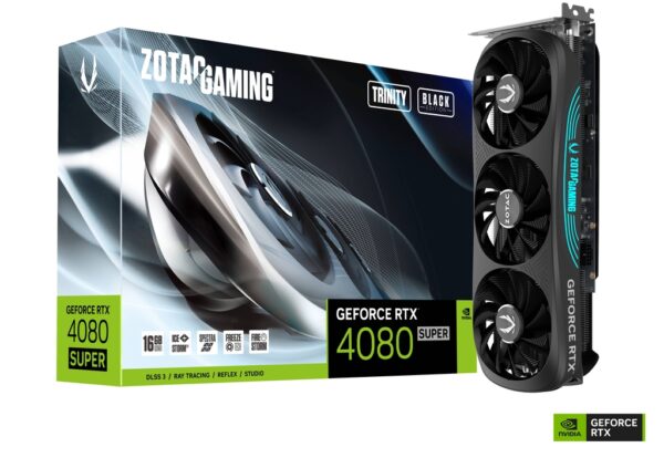 ZOTAC GAMING GEFORCE RTX 4080 SUPER TRINITY BLACK EDITION 16GB GDDR6X